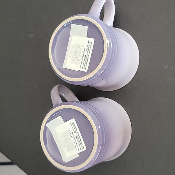 New Le Creuset 400ml / 14oz coffee mugs x 2 - Picture 4 of 4